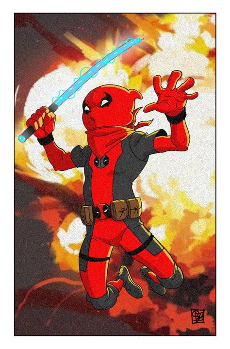 Kid Deadpool By Productoflife On Deviantart