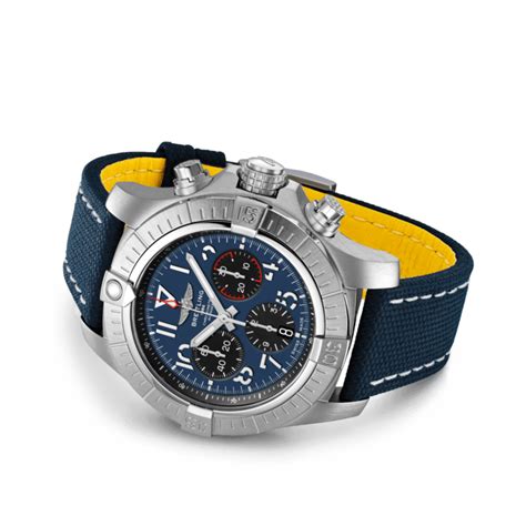 Avenger B01 Chronograph 45 Stainless Steel Blue AB01821A1C1X1 Breitling