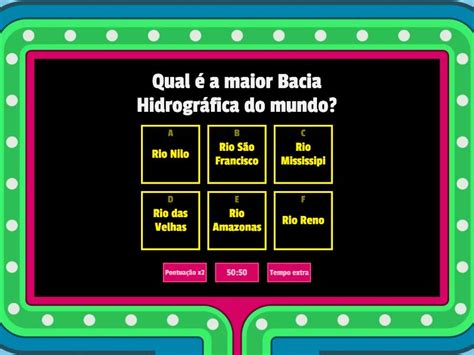 Hidrografia Gameshow Quiz