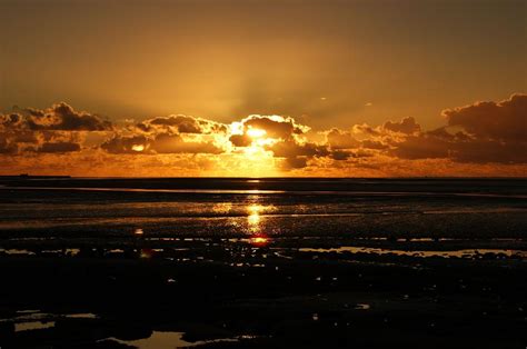 Morecambe Bay Sunset. Photograph by Lachlan Main - Fine Art America