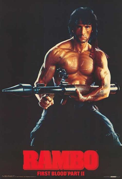 Rambo First Blood Part II 1985 Poster US 500 731px