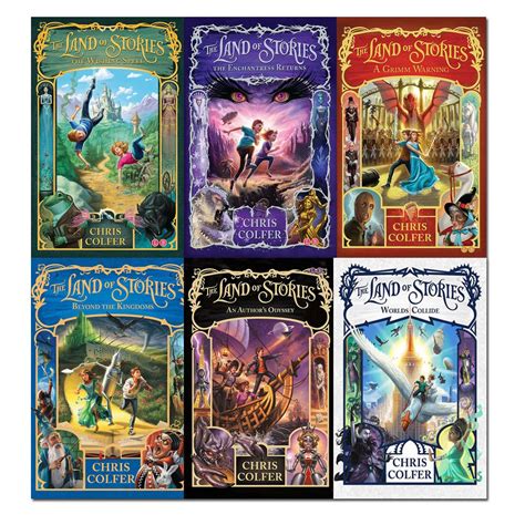 Land Of Stories Series Chris Colfer 6 Books Collection Set By Chirs Colfer Goodreads