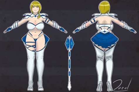 Commision Aurora S Character Sheet By Dazol Hentai Foundry