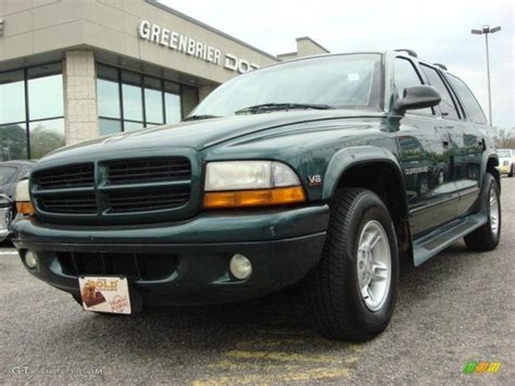 2000 Forest Green Pearl Dodge Durango SLT 47831154 Photo 2 GTCarLot