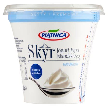 Pi Tnica Skyr Jogurt Typu Islandzkiego Naturalny