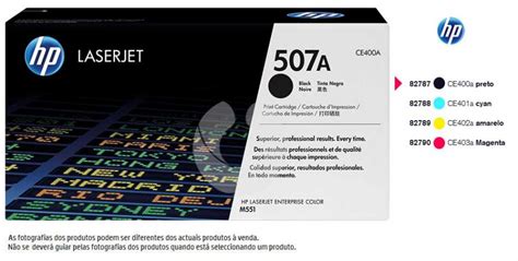 Toner HP CE400a 507a LaserJet Preto Ref 82787