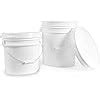 Amazon EPackageSupply 3 5 Gallon White Bucket Lid Durable 90