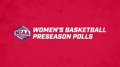 2023 24 Miaa Womens Basketball Preseason Polls