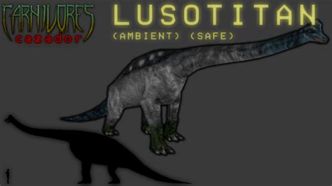 Lusotitan image - Carnivores Cazador mod for Carnivores 2 - Mod DB