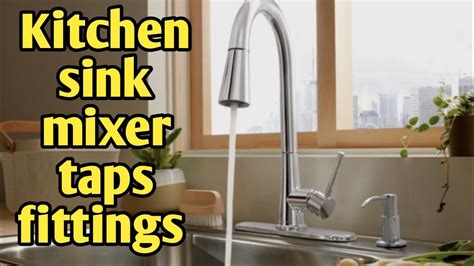 How To Fit Kitchen Tap Shower Sink Mixer Repair Youtube