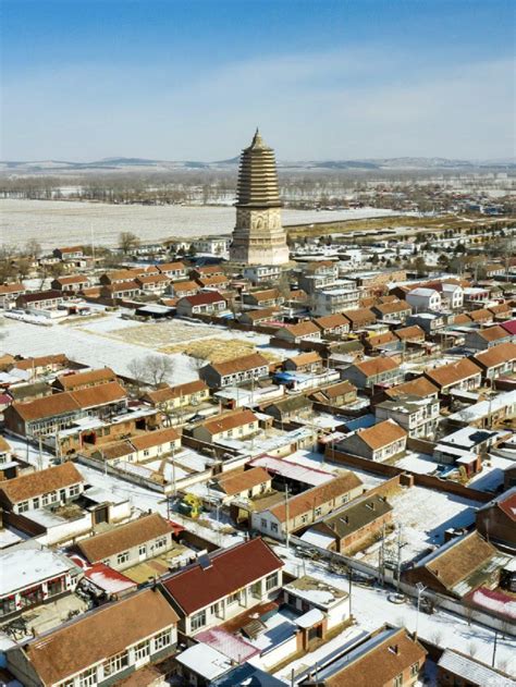 中国最大实心砖塔，辽代大明佛塔，位于内蒙古赤峰市宁城县 爱卡汽车网论坛