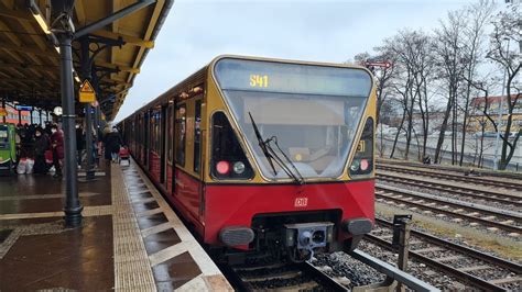 S Bahn Berlin Mitfahrt Auf Der S Pendelverkehr Youtube