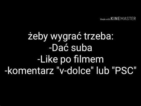 Nieaktualne Konkurs Na V Dolce Lub 20 PSC YouTube