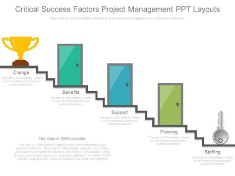 Critical Success Factors Project Management Ppt Layouts