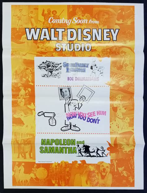 Walt Disney Coming Soon One Sheet Poster Id Novdisney17355 Van