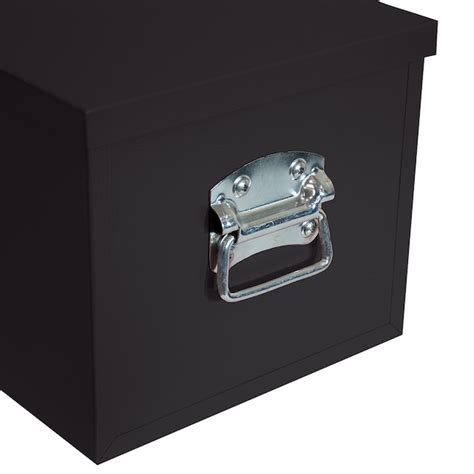 CRAFTSMAN Portable Tool Box 30.12-in W x 12.2-in H x 10.24-in D Black Steel Tool Box ...