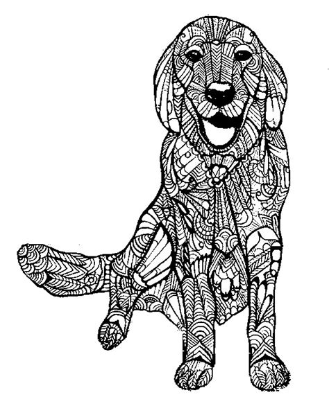 Kleurplaten Dieren Honden