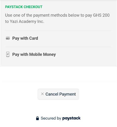 Pay With Paystack Flutter Package In Payment Api Sdk Category