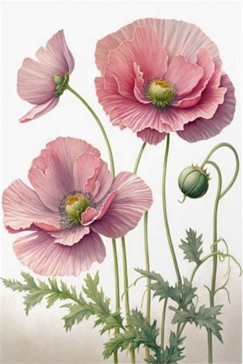 Pin By Mary Jackson On Flowers Flower Art Painting Flower Art Images