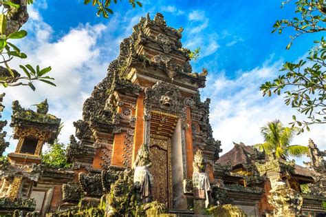 Saraswati Temple In Ubud On Bali Stock Photo Image Of Door Exotic