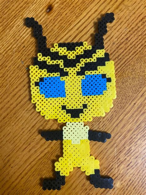 Buzz Perler Bead Miraculous Ladybug Perler Beads Ladybug Miraculous