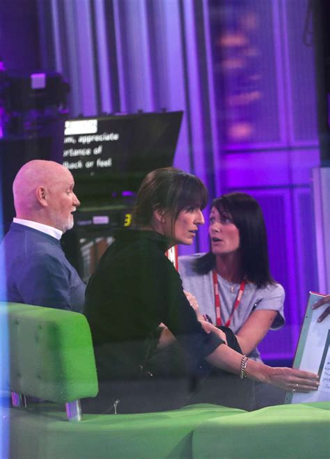 Davina McCall: BBC Studios Filming The One Show -04 | GotCeleb