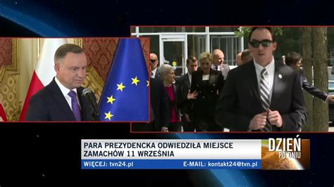 Andrzej Duda w Nowym Jorku Wieniec złożony w Strefie Zero i rozmowy z