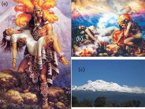 Legend Of Popocatépetl And Iztaccíhuatl