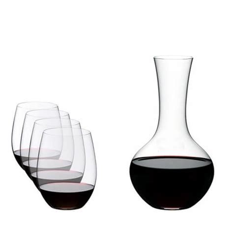 Riedel Set Serie O 4 Cabernetmerlot 1 Decanter Tito Tienda Gourmet