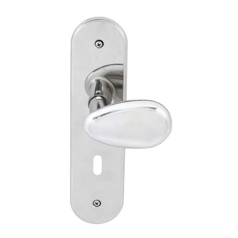 Fechadura Soprano Para Porta Interna Cromado 40mm Chave Simples Bora