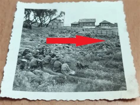 ORIG FOTO SOLDATEN Ostfront Russland Kriegsgefangene Pleskau Staraja