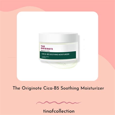 Jual The Originote Cica B Soothing Moisturizer Shopee Indonesia