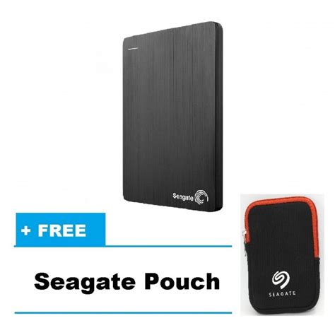 Seagate Backup Plus Slim 1TB Portable External Hard Drive With 200GB Of