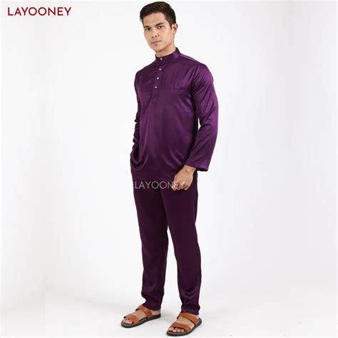 Jual Layooney Baju Teluk Belanga Pria Melayu Kurung Setelan Pakaian