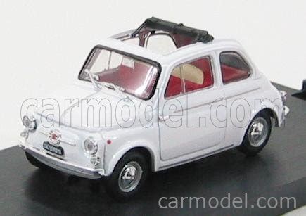 Brumm R Fiat Nuova D Tetto Aperto Open White