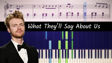 How To Play Piano Part Of What Theyll Say About Us By Finneas Youtube