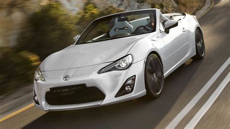 Toyota Ft 86 Open Concept Previews Gt86 Cabriolet News And Pictures Evo