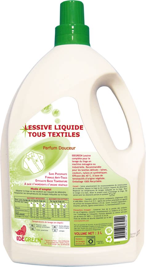 Idegreen Lessive 3 L