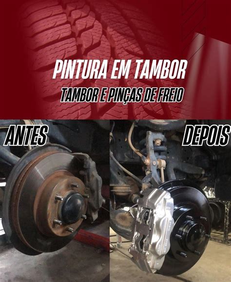 Pintura em tambor e pinças de freio JR AUTOCENTER