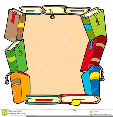 Clipart Border Of Books | Free Images at Clker.com - vector clip art ...