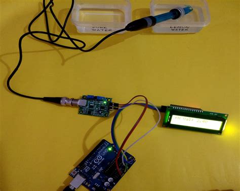 PH mètre utilisant Arduino Uno et écran LCD l audio 2025