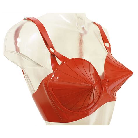 Couture Latex Restricted Cone Bra | Atsuko Kudo