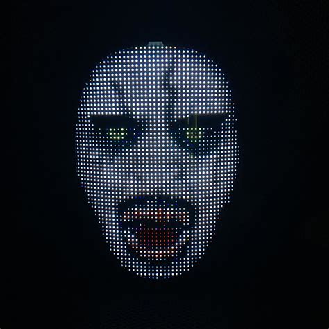 LED Full Face Mask LED Screen Programmable Mask-App Control | Etsy