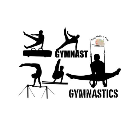 Boy Gymnastics Clip Art