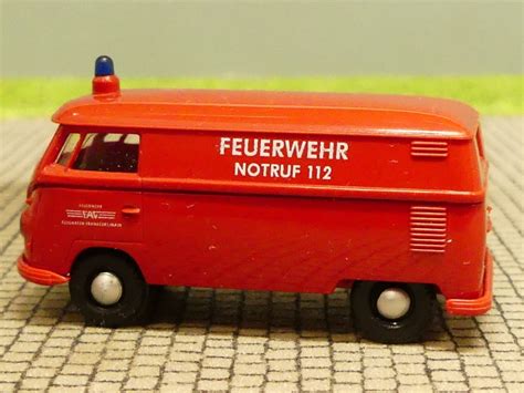 Modellspielwaren Reinhardt Brekina Vw T B Feuerwehr