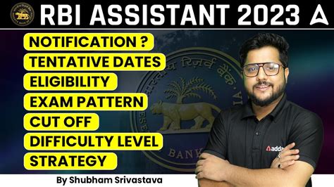 Rbi Assistant 2023 Tentative Exam Dates And Notification Shubham