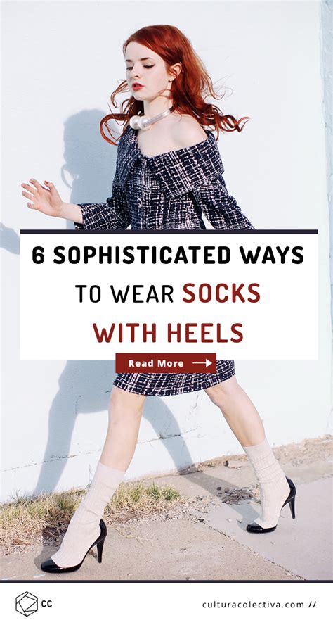 6 Sophisticated Ways To Wear Socks With Heels Socks And Heels Casual