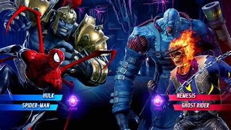 Gladiator Hulk Spiderman Vs Nemesis Ghost Rider Very Hard