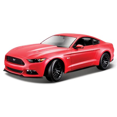 Maisto 1 18 2015 Ford Mustang GT Model Araba Kırmızı Loco Poco