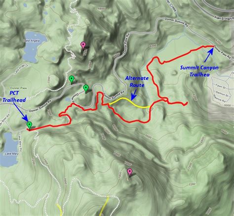 Donner Pass Old Lincoln Highway Trail Onthesummit